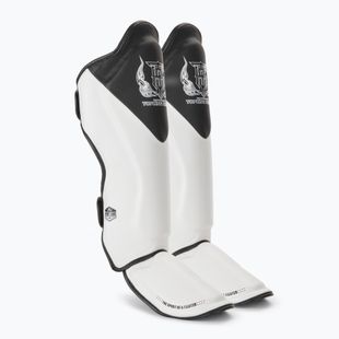 Top King Shin Guards tibia and foot protectors Blend white/black