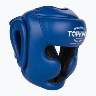 Boxing helmet Top King Full Coverage blue