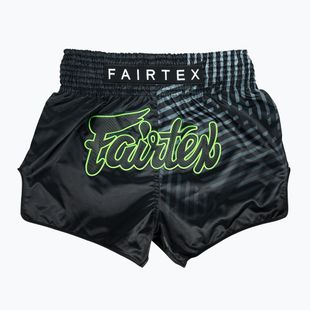 Fairtex Muay Thai Training Shorts BS1924 'Racer' black