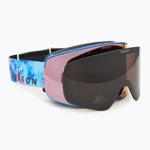 DRAGON NFX2 predator/lumalens rosegold ion+lumalens midnight ski goggles
