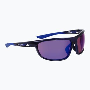 Nike Windtrack Run E midnight navy/ road tint/ blue mirror sunglasses