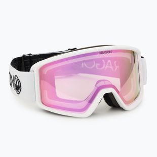 DRAGON DXT OTG ski goggles white/lumalens pink ion