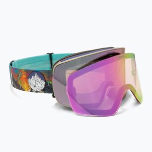 Ski goggles DRAGON NFX2 kimmy fasani/lumalens rose gold ion/lumalens pink ion