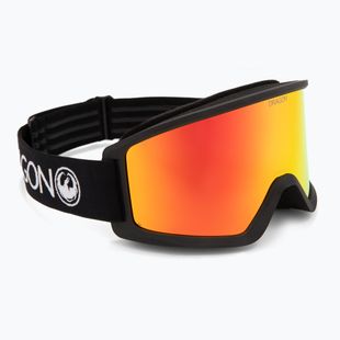 Ski goggles DRAGON DX3 OTG black/lumalens red ion