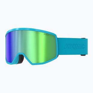 Atomic Four HD ski goggles teal blue/green hd