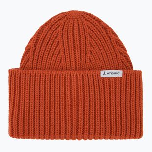 Atomic Alps Knit Beanie rust winter hat
