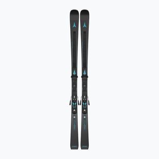 Alpine skis Atomic Redster X7 Revoshock C + bindings MI12 GW black/teal