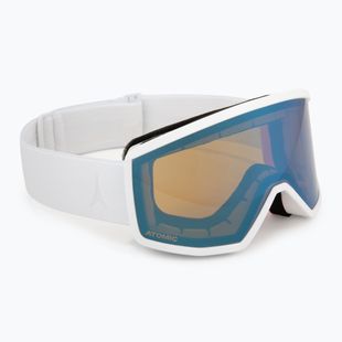 Children's ski goggles Atomic Four Jr Flash white/blue flash