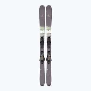 Women’s downhill skis with bindings Atomic Maven 84 + M10 GW red rock/dust