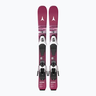 Kids’ downhill skis with bindings Atomic Maven Jr 70-90 + C5 GW berry