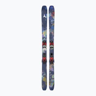 Downhill skis with bindings Atomic Bent 90 + STR 12GW multicolor