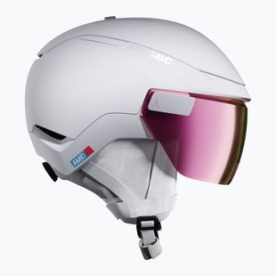 Ski helmet Atomic Revent GT Amid Visor HD S2 white heather/pink copper