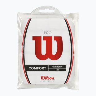 Tennis racket wraps Wilson Pro Overgrip 12 pcs. white