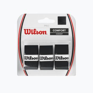 Wilson Pro Overgrip tennis racket wraps 3 pcs black WRZ4014BK