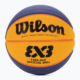 Wilson Fiba 3x3 Game blue/yellow basketball size 6