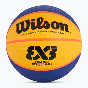Wilson Fiba 3x3 Replica RBR basketball blue/yellow size 6