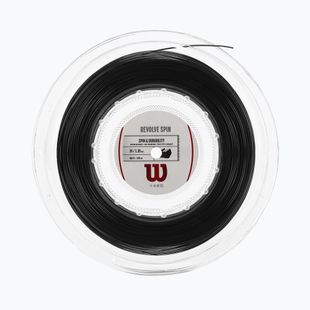 Wilson Revolve Spin 16 200 m tennis string black WRZ907600