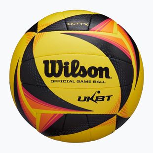Beach volleyball Wilson OPTX AVP VB OFFICIAL GB yellow size 5