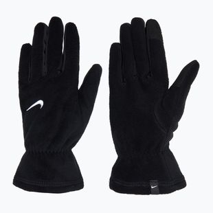 Women's Nike One Therma-Fit Fleece running gloves black/white
