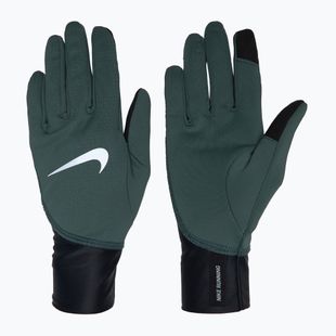Nike Pacer Midweight RG women's running gloves vintage green/black/silver