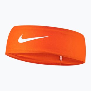Nike Dri-Fit Fury Classic Headband safety orange/white/white