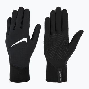 Men's Nike Therma-Fit Pacer Sphere Midweight RG running gloves black/black/silver