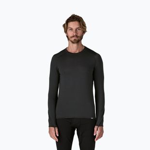 Men's thermal base layer sweatshirt Patagonia Cap Thermal Weight Crew black