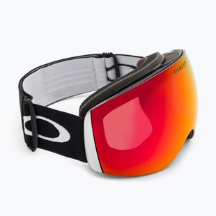 Oakley Flight Deck matte black/prizm snow torch iridium ski goggles OO7050-33