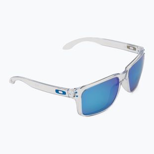 Oakley Holbrook XL polished clear/prizm sapphr irid polar sunglasses