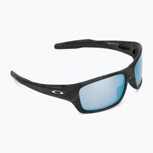 Oakley Turbine matte black camo/prizm deep water polarized sunglasses