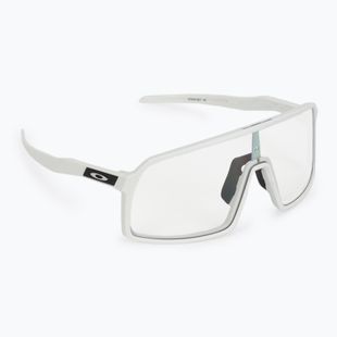 Oakley Sutro matte white/clear to black photochromic cycling glasses 0OO9406