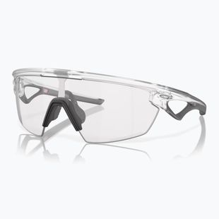 Oakley Sphaera matte clear/clear photochromic sunglasses