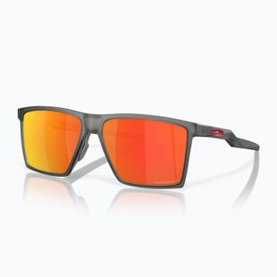 Oakley Futurity satin grey smoke/prizm ruby polarized sunglasses