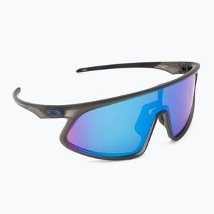 Oakley RSLV matte grey smoke/prism sapphire sunglasses
