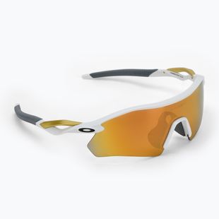 Oakley Radar Plate polished white/prizm 24k polarized sunglasses