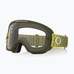 Cycling goggles Oakley O Frame 2.0 Pro MTB cactus dark brush/clear