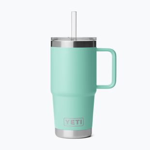 Thermal mug YETI Rambler Straw 739 ml seafoam