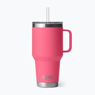 Thermal mug YETI Rambler Straw 1000 ml tropical pink