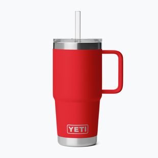 Thermal mug YETI Rambler Straw 739 ml rescue red