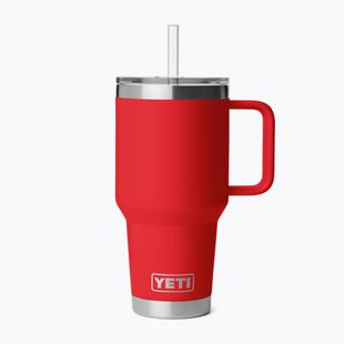 Thermal mug YETI Rambler Straw 1000 ml rescue red