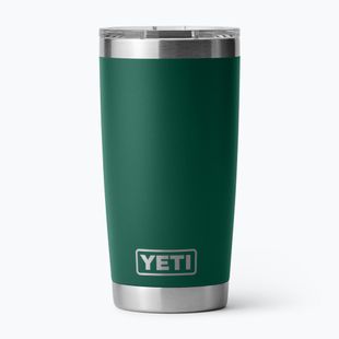 Thermal mug YETI Rambler Tumbler 591 ml black forest green