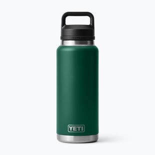 Thermal bottle YETI Rambler Chug 1064 ml black forest green