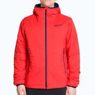 Marmot Novus 2.0 Hoody men's hybrid jacket red 11380-6702