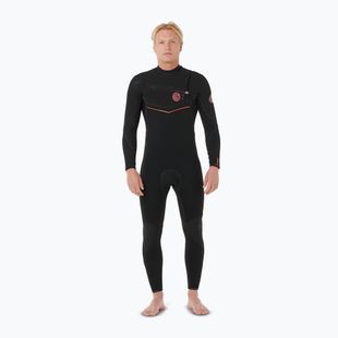 Men's wetsuit Rip Curl F-Bomb Fusion 4/3 mm Chest Zip black