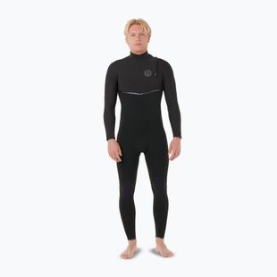 Men's wetsuit Rip Curl E-Bomb 4/3 mm Zip Free black