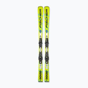 Alpine skis Fischer RC4 Noize ST Yellow Superflex + bindings RC4 Z12 GW PR