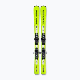 Children's alpine skis Fischer RC4 Race Jr Jrs (100-120) + bindings FS4 GW CA Jrs