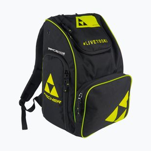 Ski backpack Fischer Backpack Race 40 l black/yellow