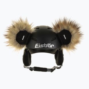 Helmet ears Eisbar Teddy Ears black/camel