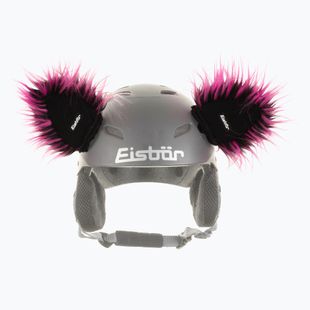 Children's helmet ears Eisbar Kekos pink/black